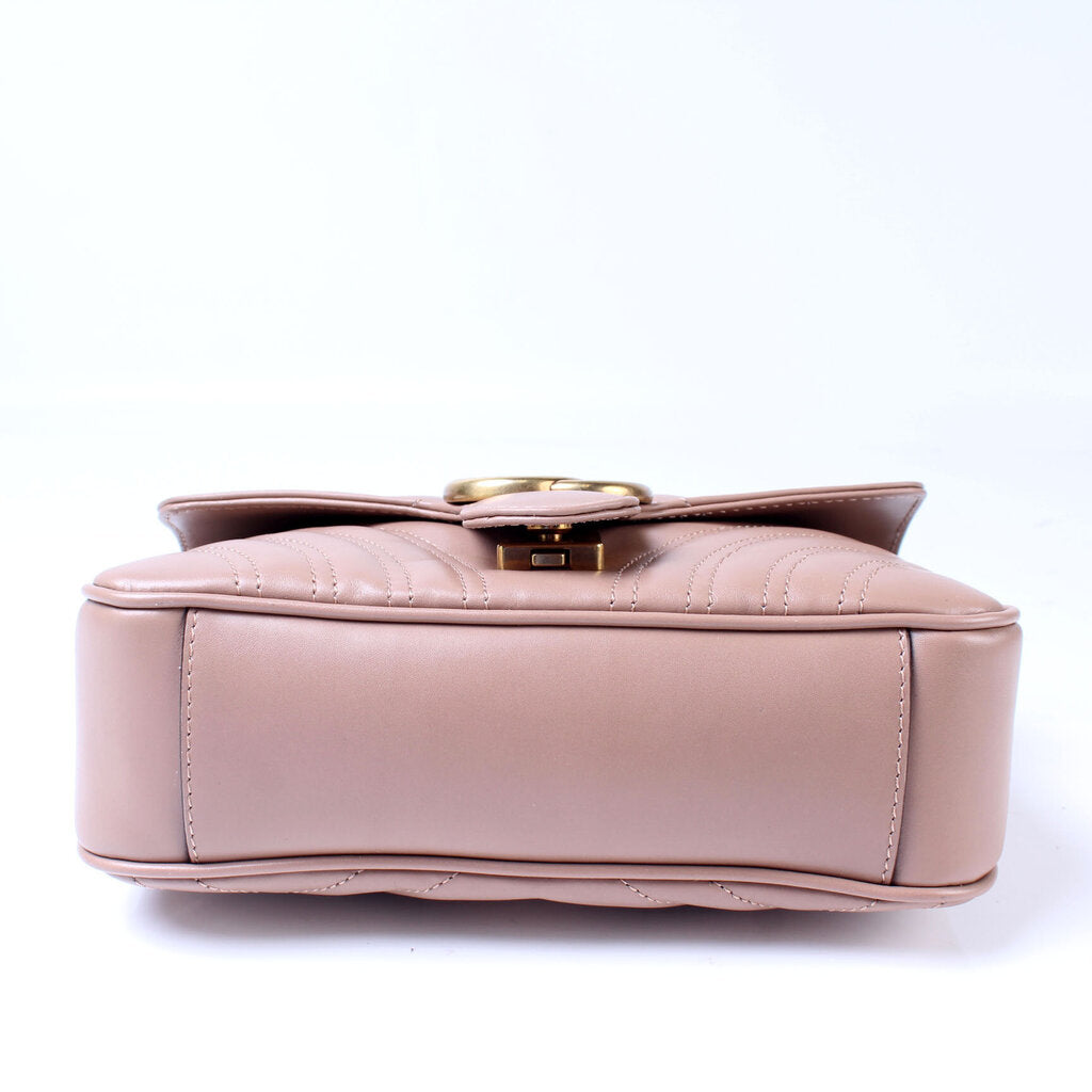 Gucci 446744 Marmont Shoulder Mini Flap Bag