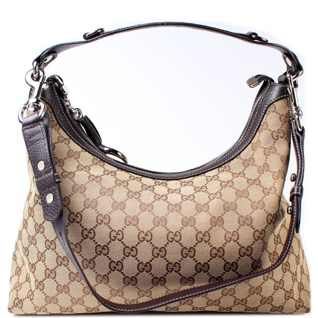 Gucci 232961 GG Canvas Hobo Bag