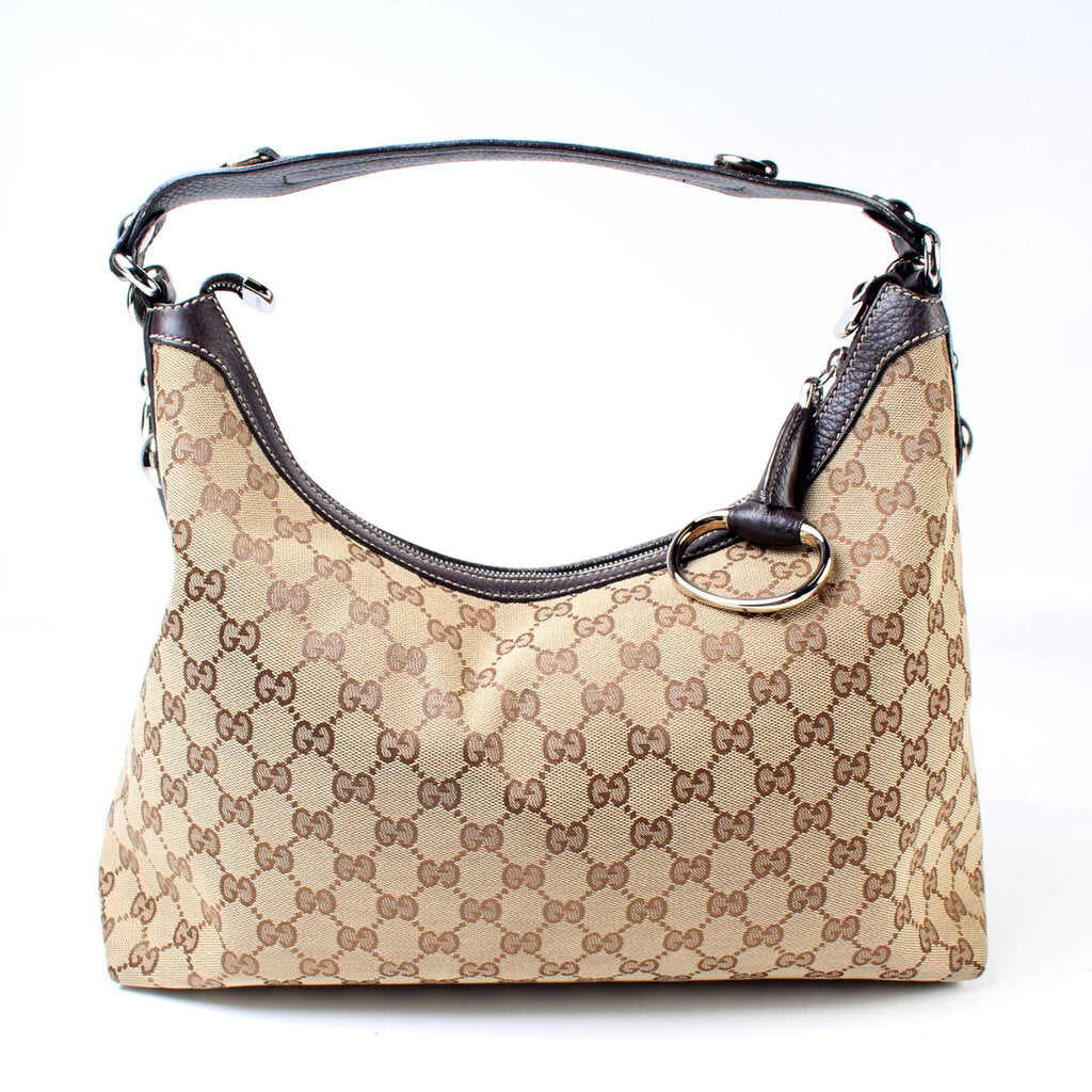 Gucci 232961 GG Canvas Hobo Bag