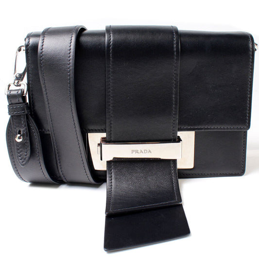 Prada Ribbon City Calf Shoulder 1BD068 Bag