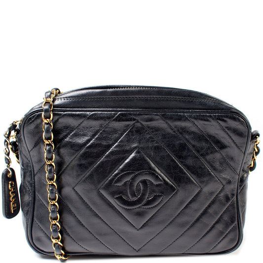 Chanel Quilted Camera Bag