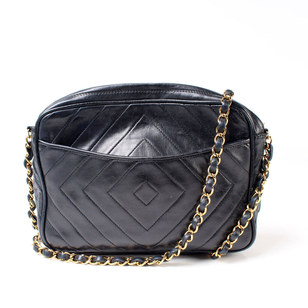 Chanel Quilted Camera Bag