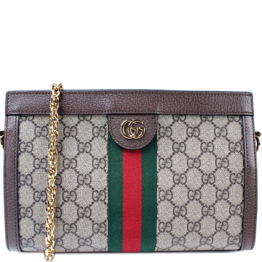 Gucci 503877 GG Supreme Ophidia Small Chain Bag