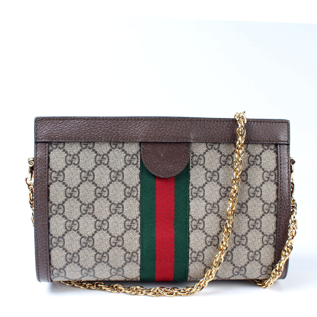 Gucci 503877 GG Supreme Ophidia Small Chain Bag