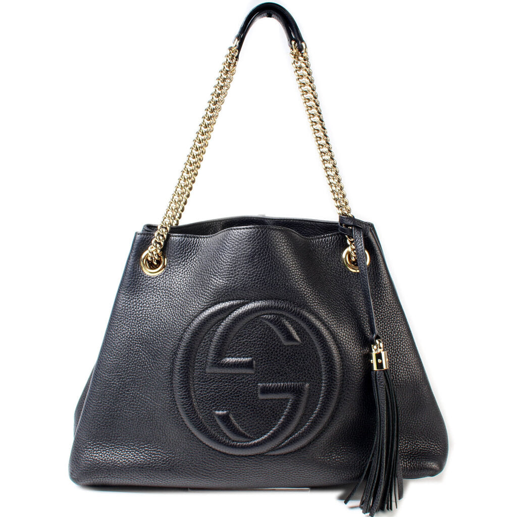 Gucci 308982 Soho Leather Shoulder Medium Bag