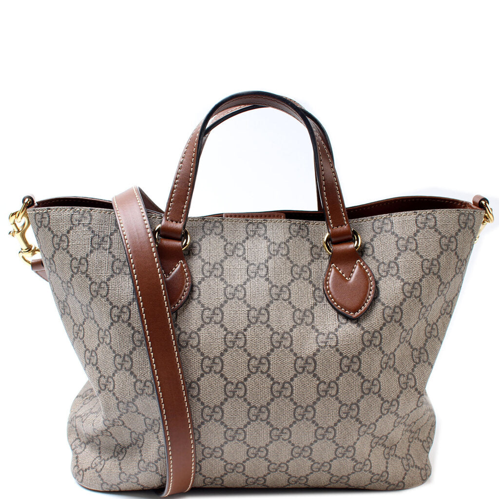 Gucci 473887 GG Supreme Small Tote Bag