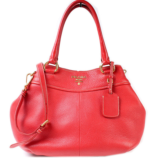 Prada Vitello Daino Lago Bag