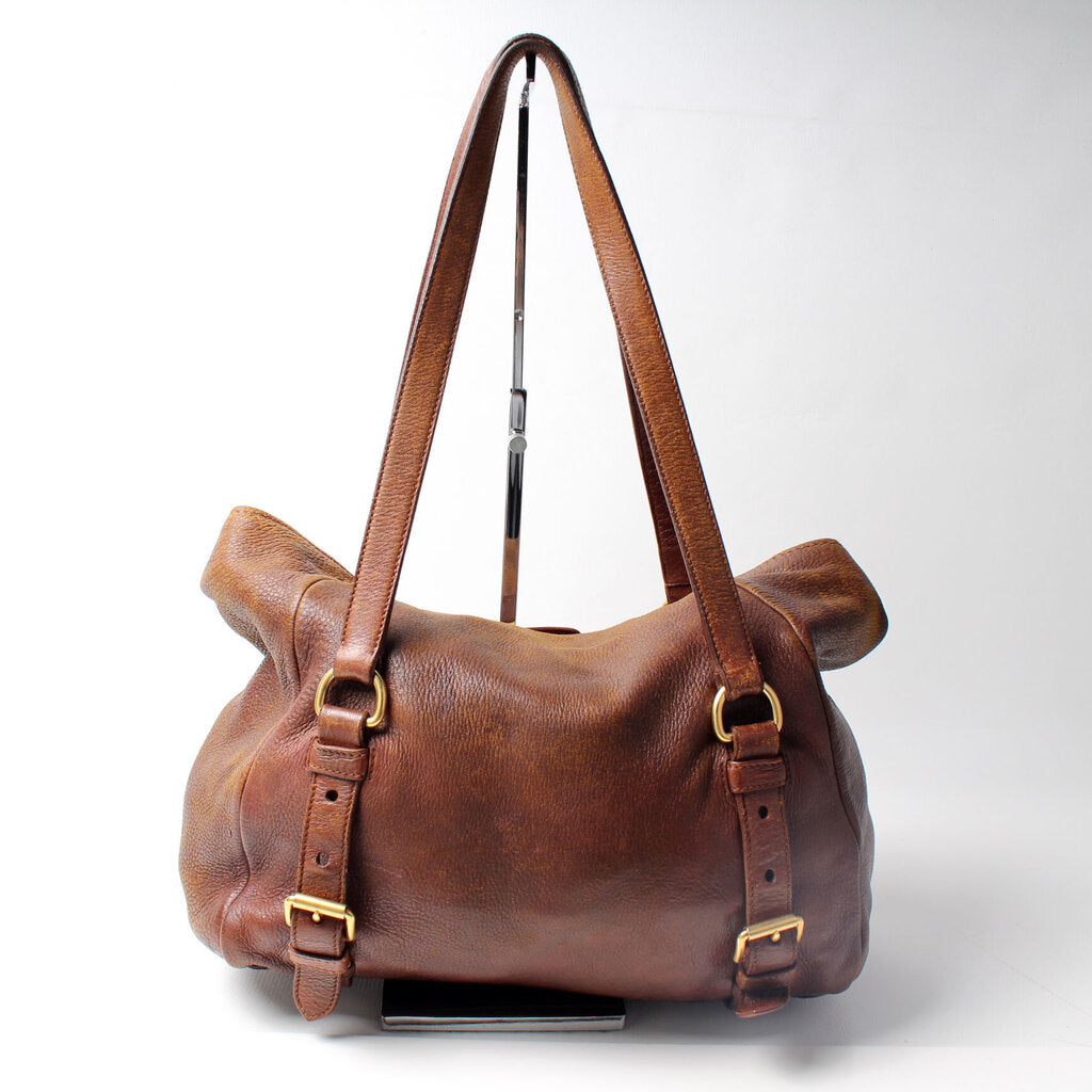 Prada Cervo Antik Easy Flap Bag
