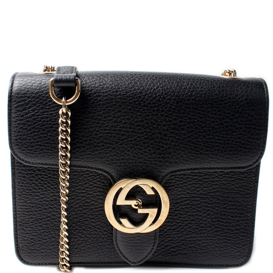 Gucci 510304 Interlocking Small Crossbody Bag