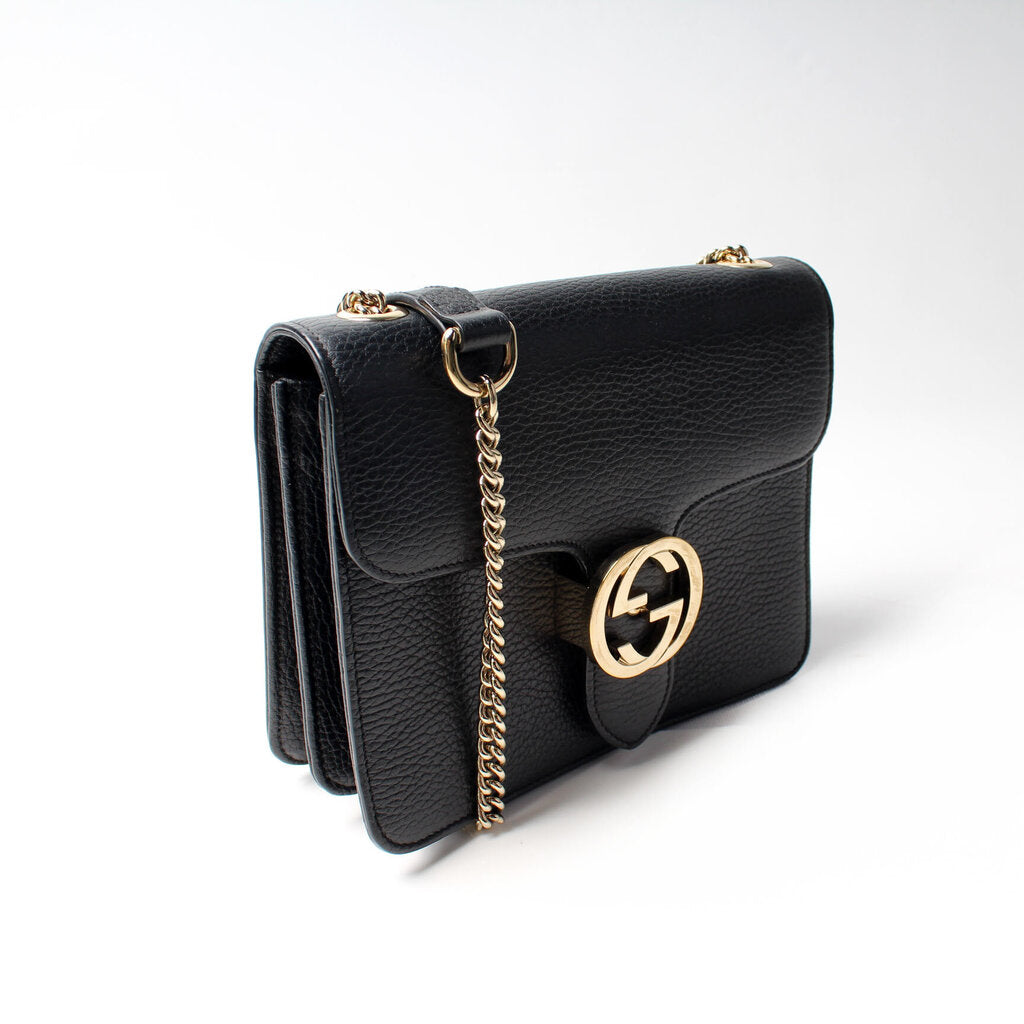 Gucci 510304 Interlocking Small Crossbody Bag