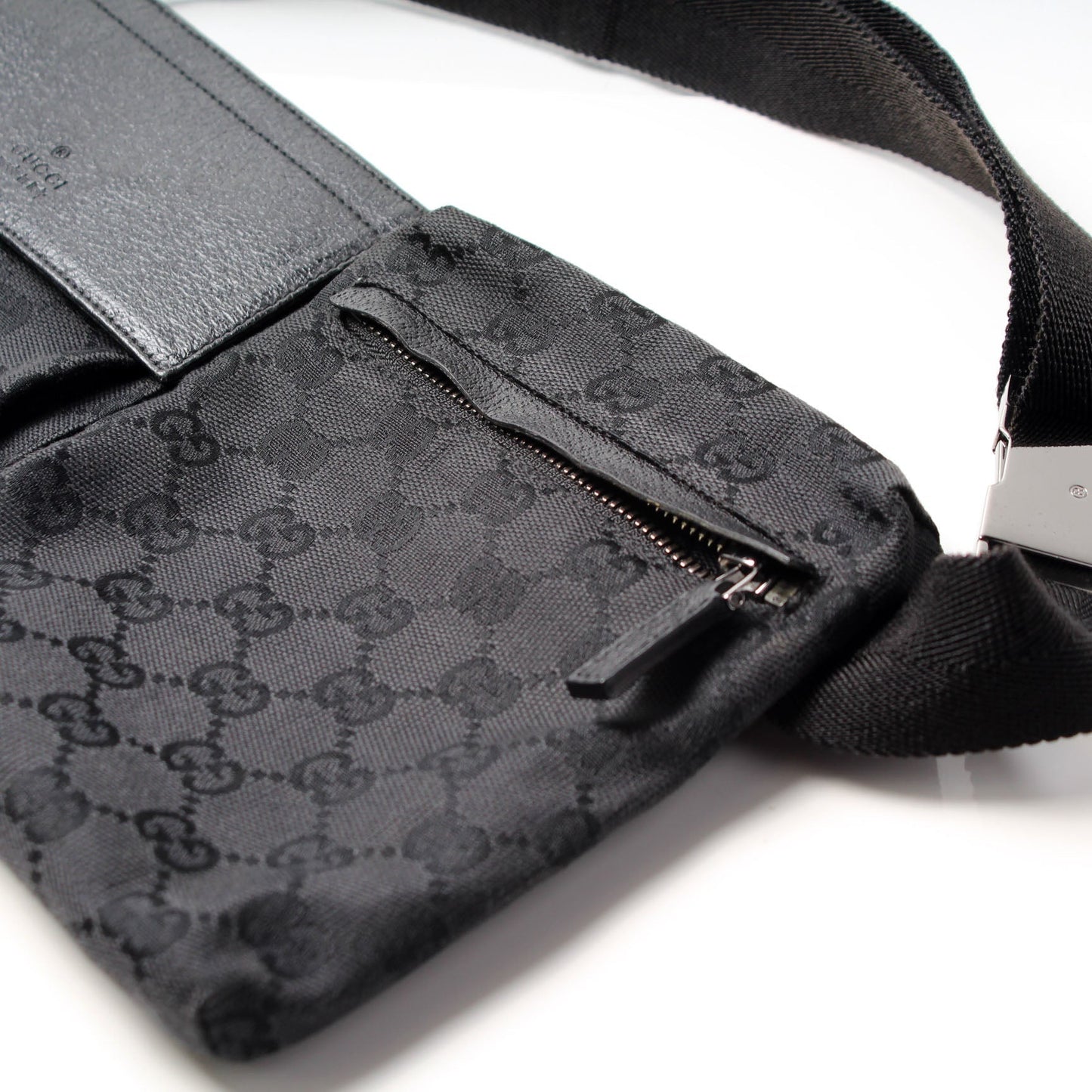 Gucci 28566 GG Canvas Waist Bag