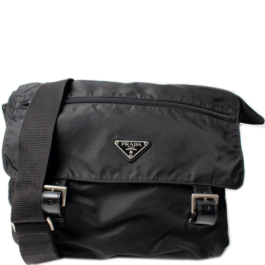 Prada Tessuto Nylon Messenger Bag