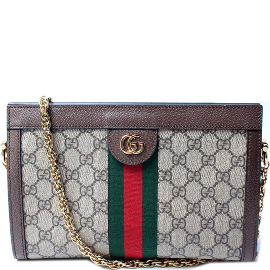 Gucci 503877 GG Supreme Ophidia Small Chain Bag