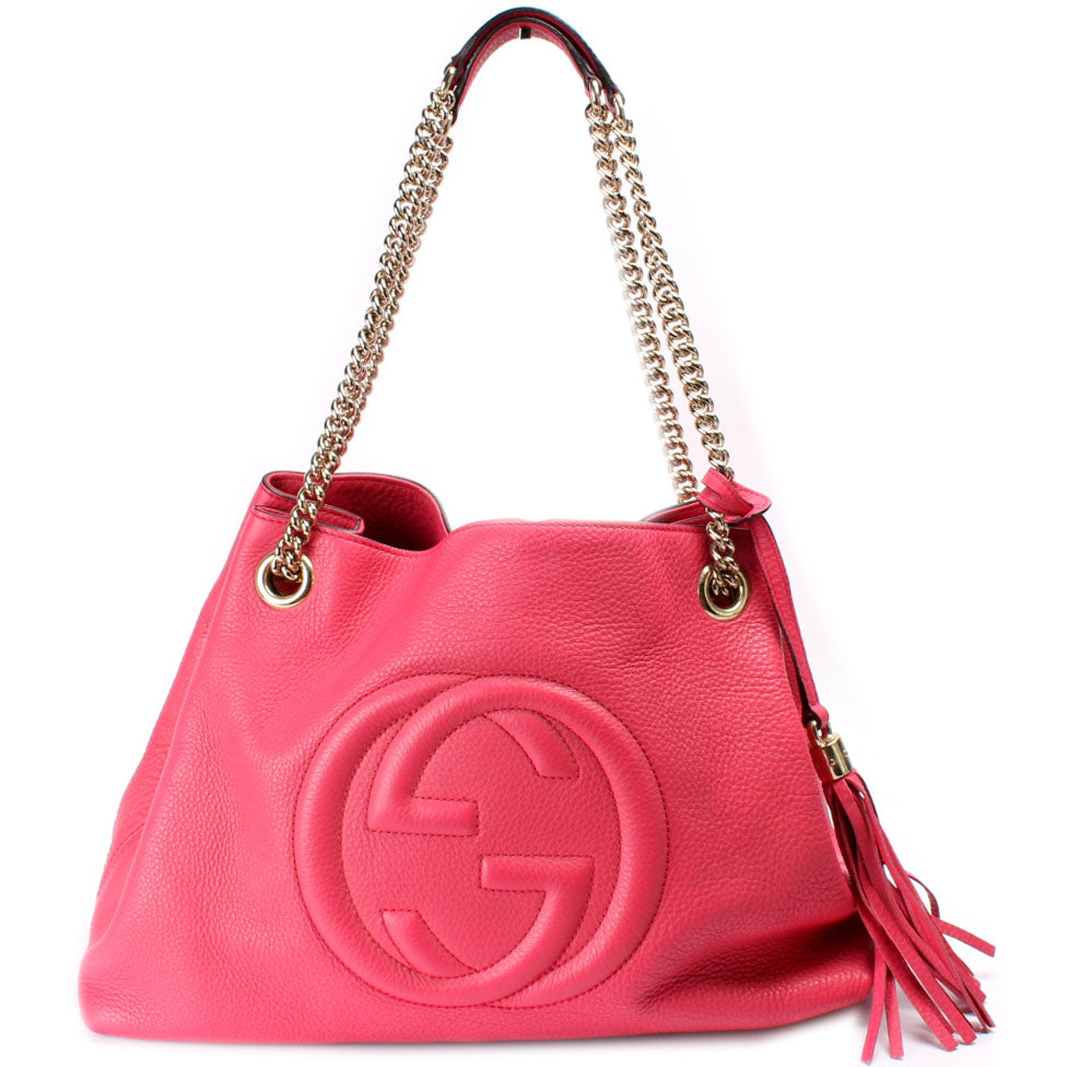 Gucci 308982 Soho Leather Shoulder Medium Bag