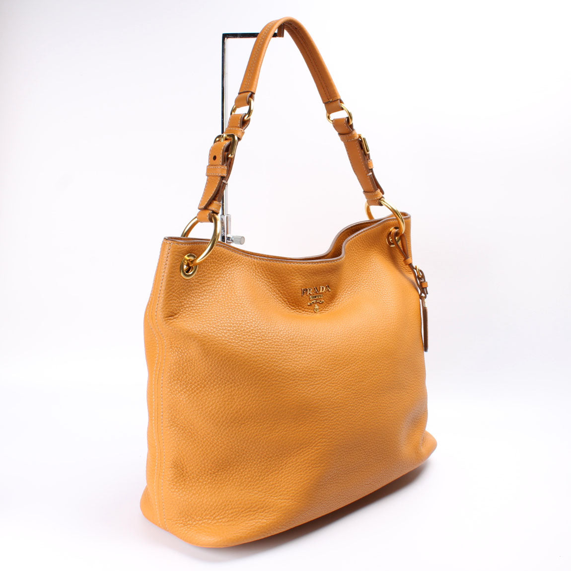Prada Vitello Daino Hobo Large Bag