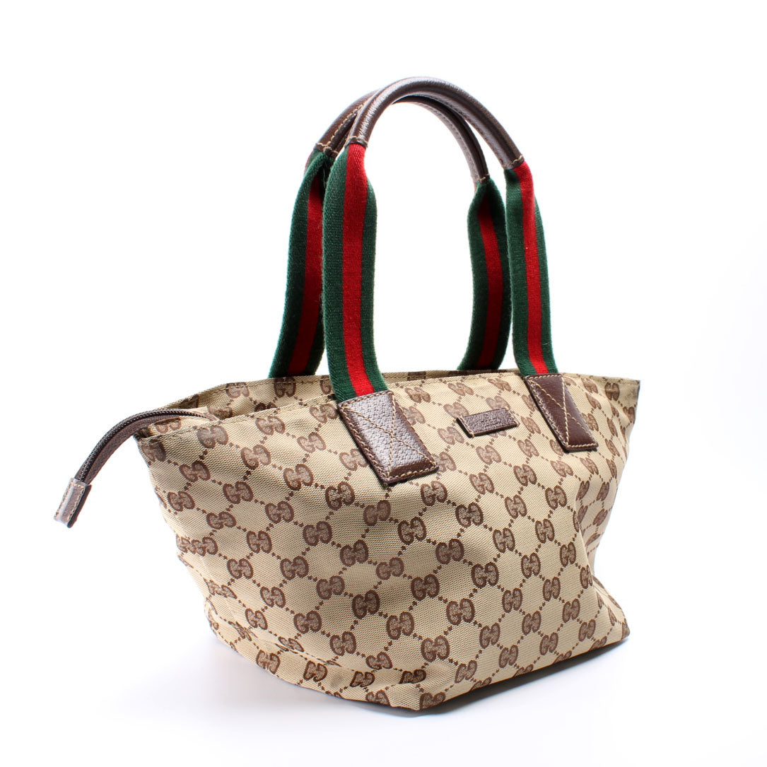 Gucci 131228 GG Canvas Tote Bag