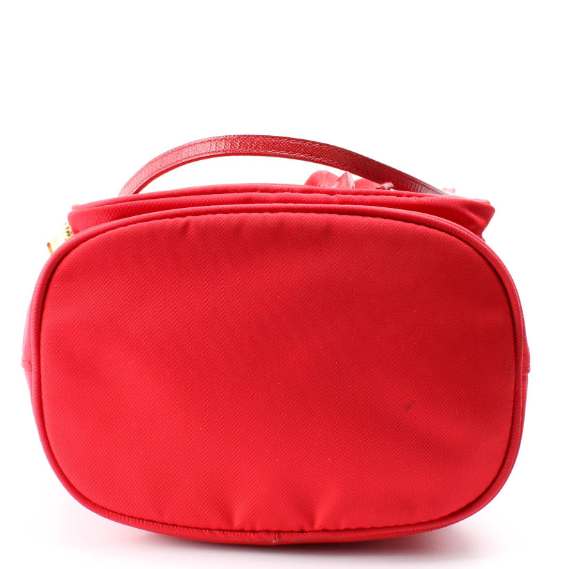 Prada 1BH038 Vela Nylon Bucket Bag
