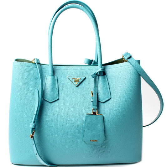 Prada Saffiano Cuir Double Large Bag