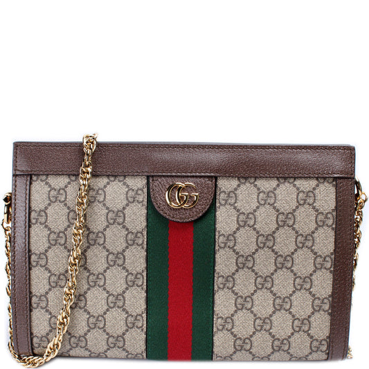 Gucci 503877 Ophidia Canvas Shoulder Small Bag