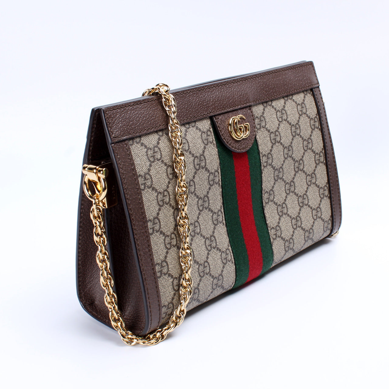 Gucci 503877 Ophidia Canvas Shoulder Small Bag