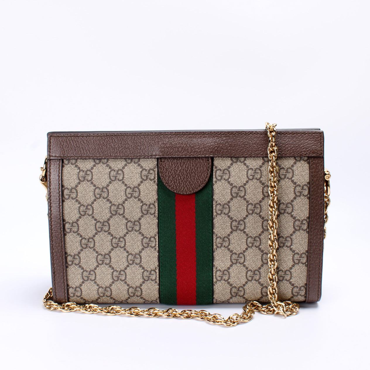Gucci 503877 Ophidia Canvas Shoulder Small Bag