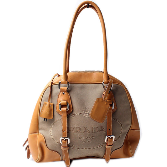 Prada Corda Jacquard Bag