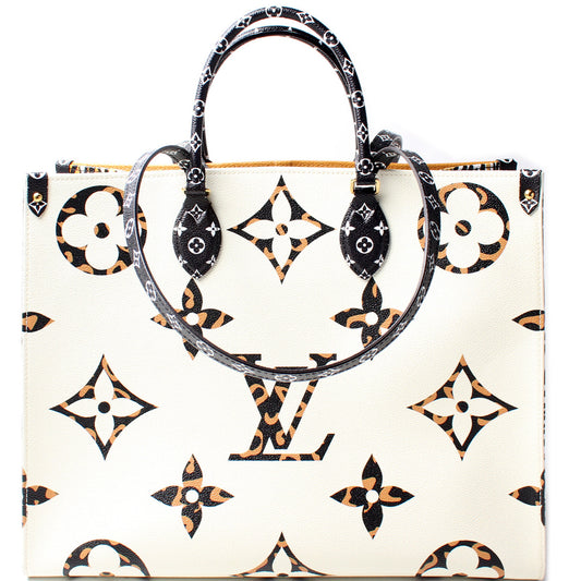 Louis Vuitton ONTHEGO GM Giant Jungle Tote