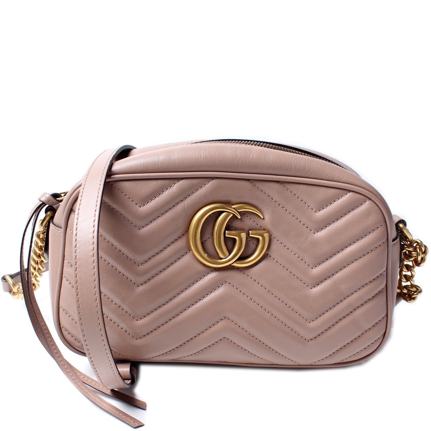 Gucci 447632 Marmont Small Leather Camera Bag