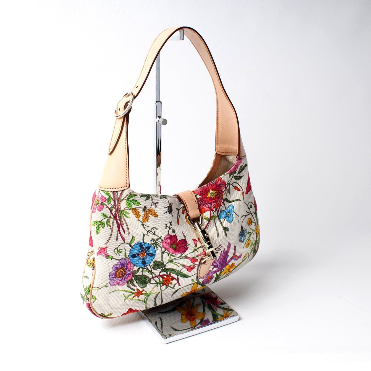 Gucci 137335 Jackie O Flora Bag