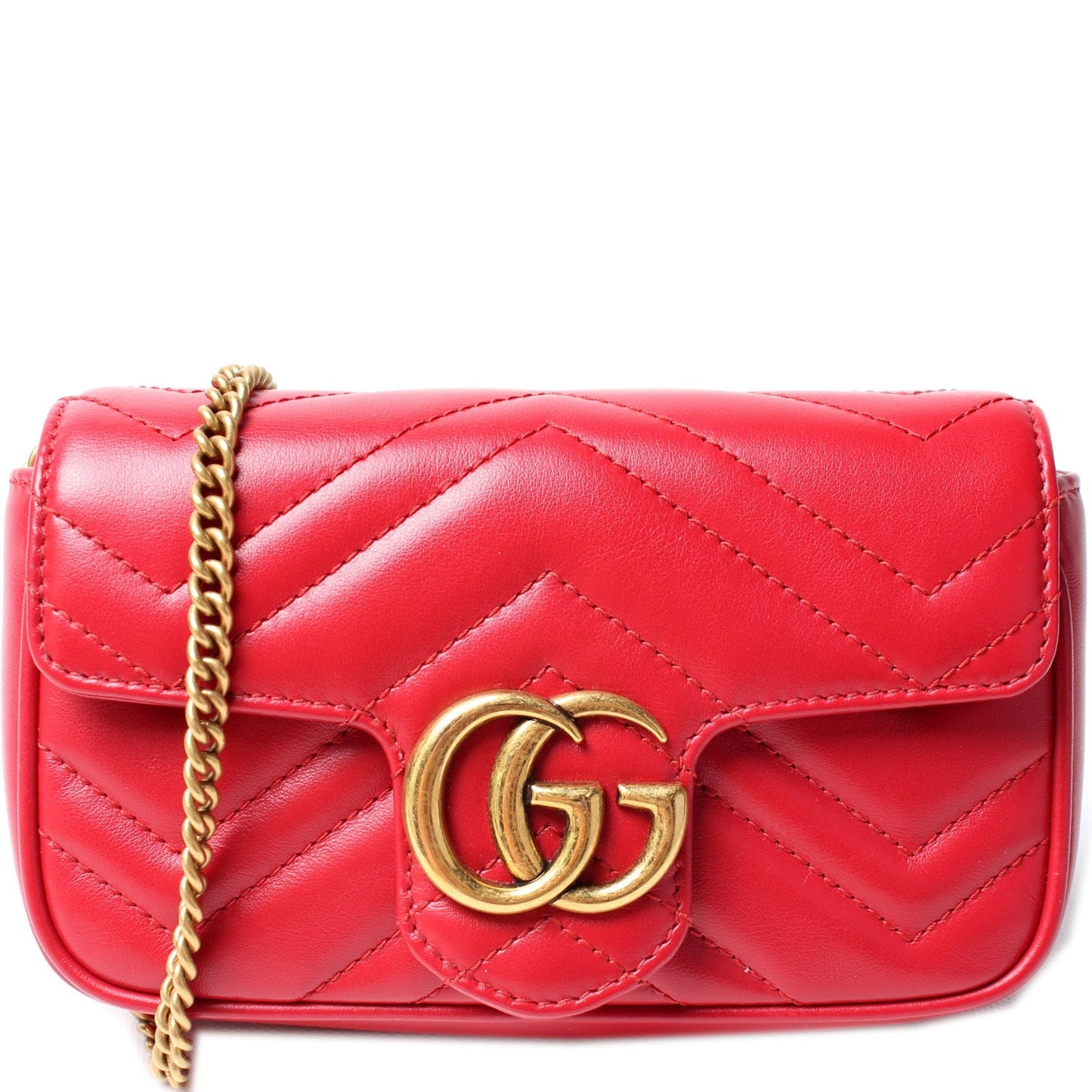 Gucci 476433 Marmont Super Mini Flap Bag