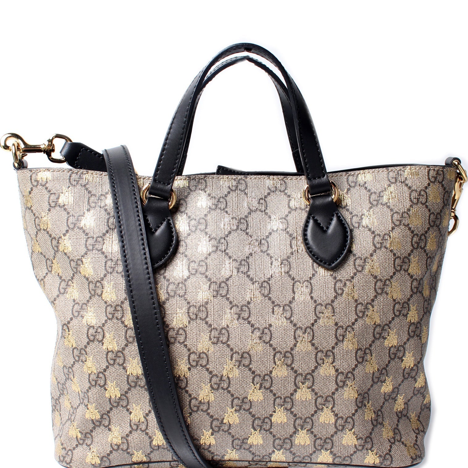 Gucci 473887 GG Supreme Small Tote Bag