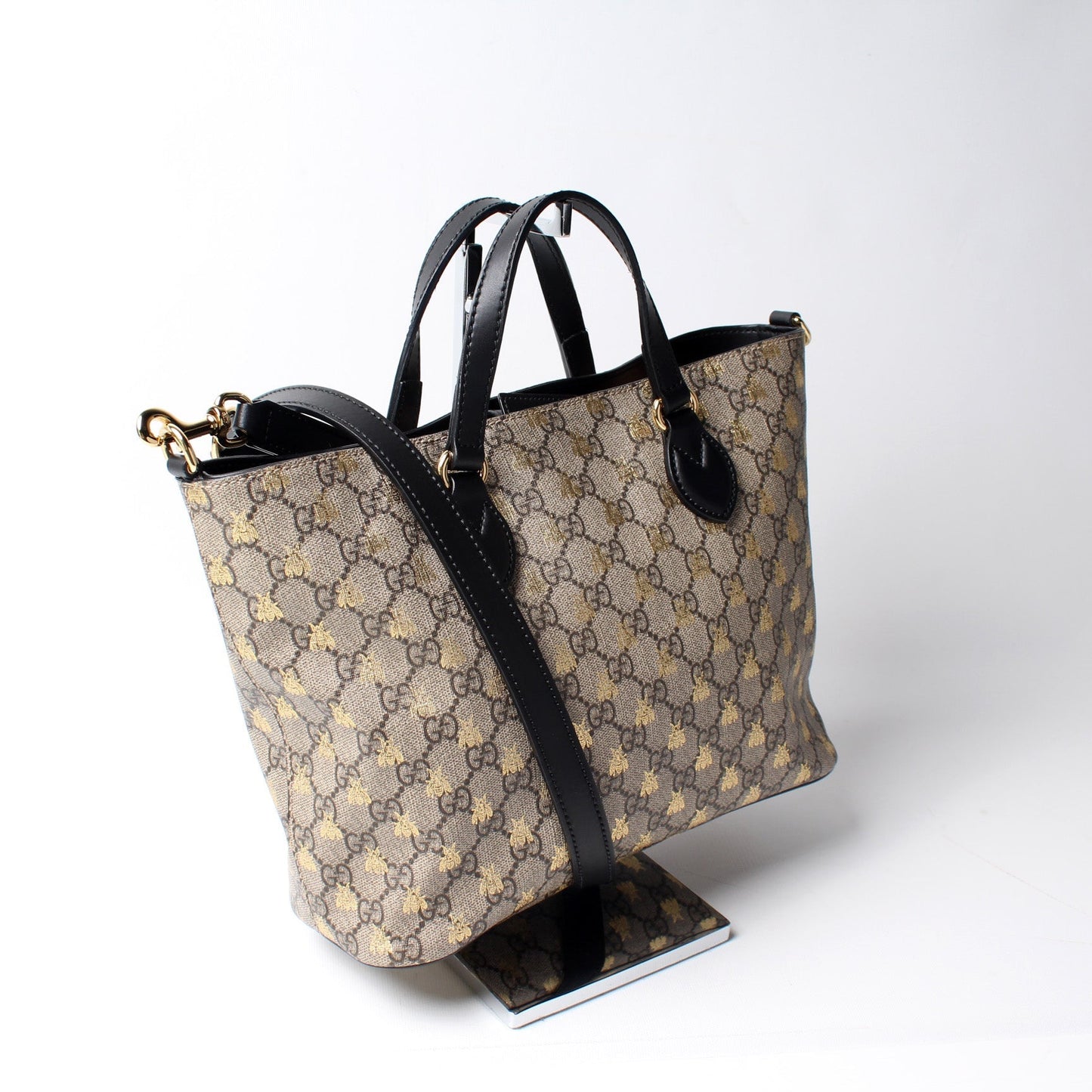 Gucci 473887 GG Supreme Small Tote Bag
