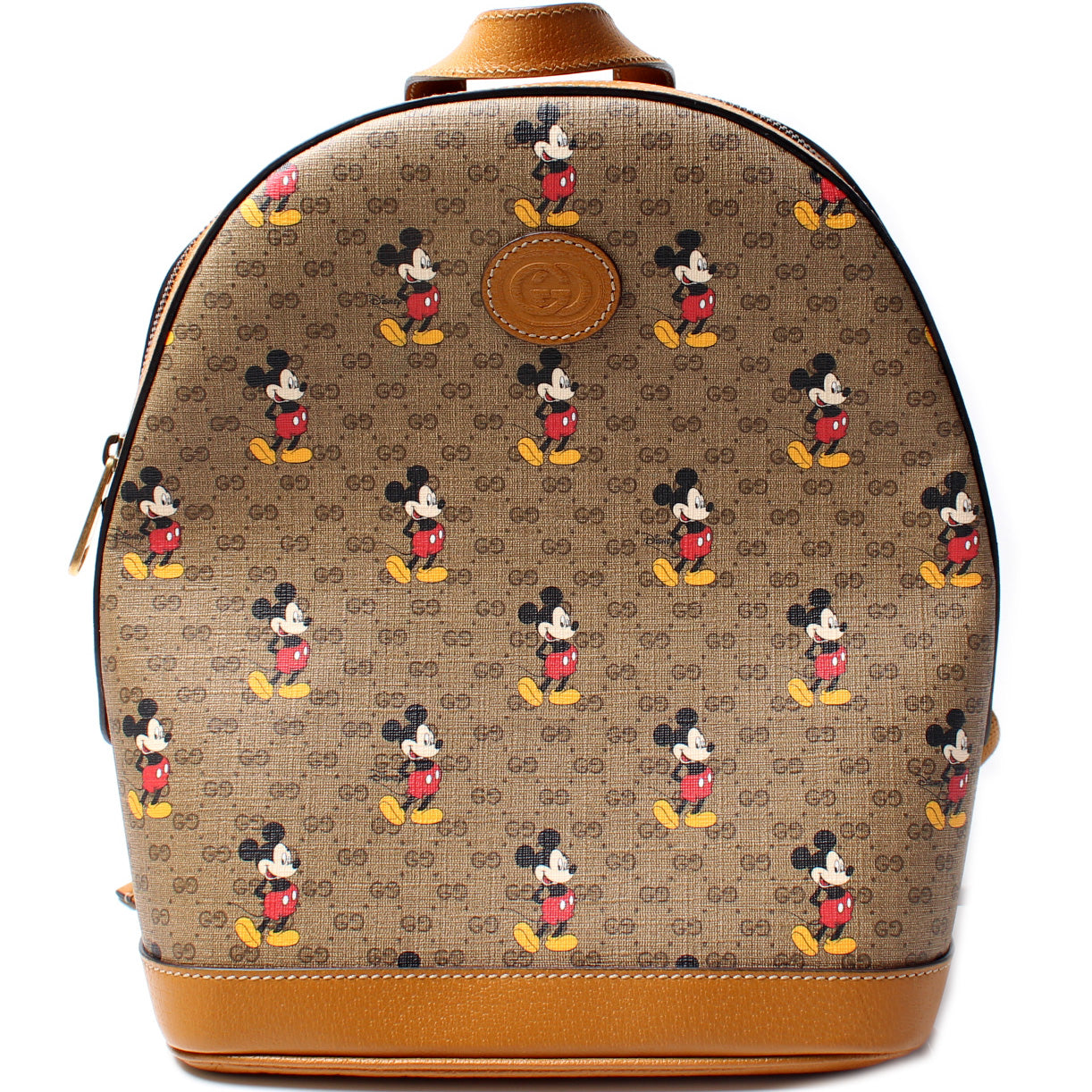 Gucci 552884 Disney X Mickey GG Supreme Backpack Small Bag