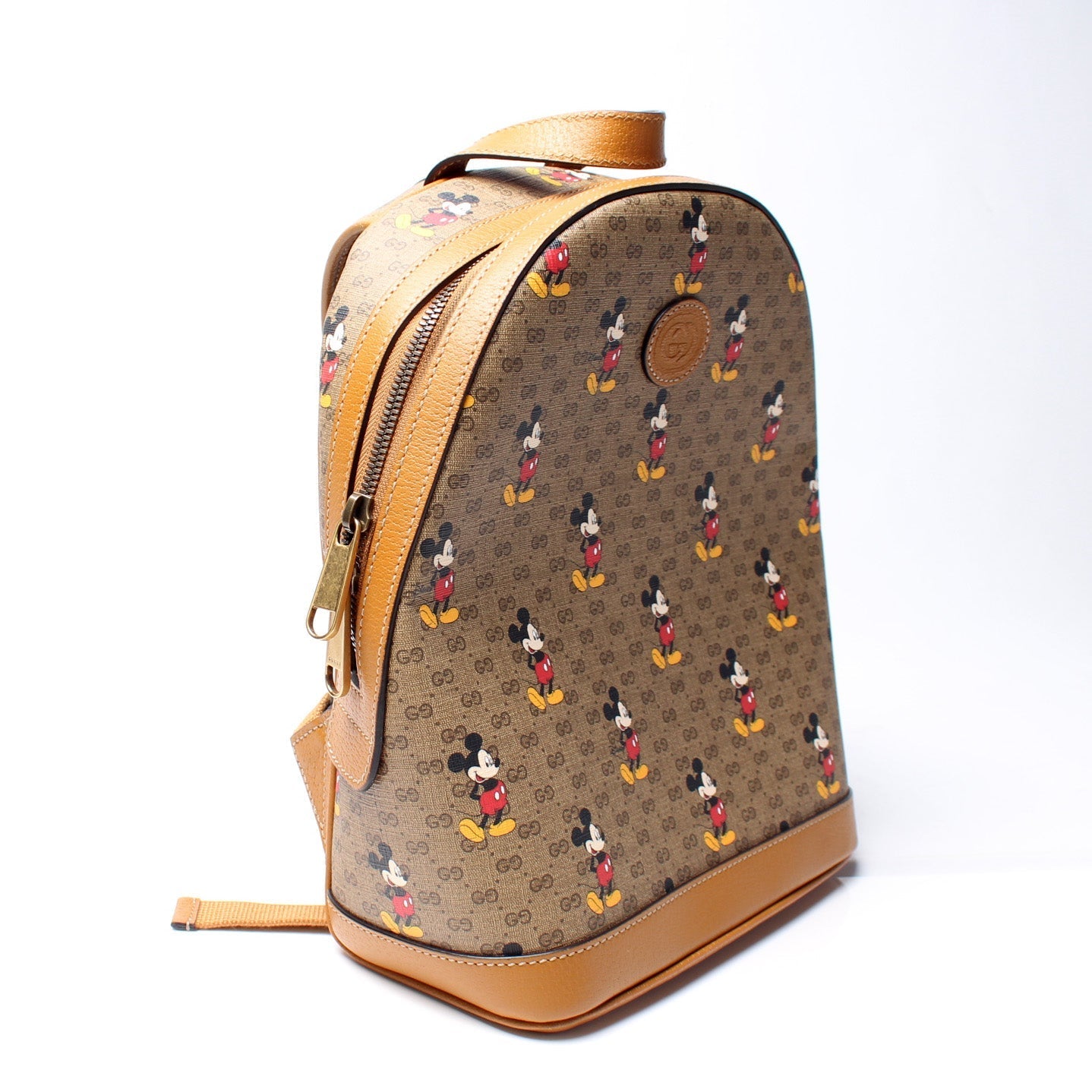 Gucci 552884 Disney X Mickey GG Supreme Backpack Small Bag