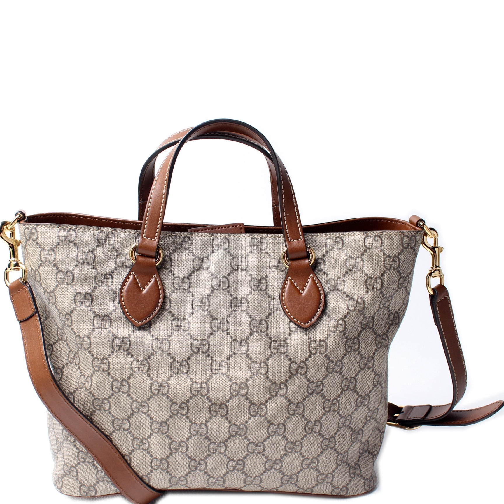 Gucci 473887 GG Supreme Small Tote Bag