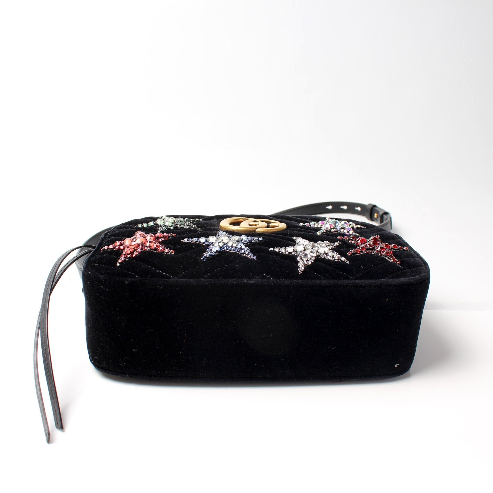 Gucci 447632 Marmont Camera Velvet Star Bag