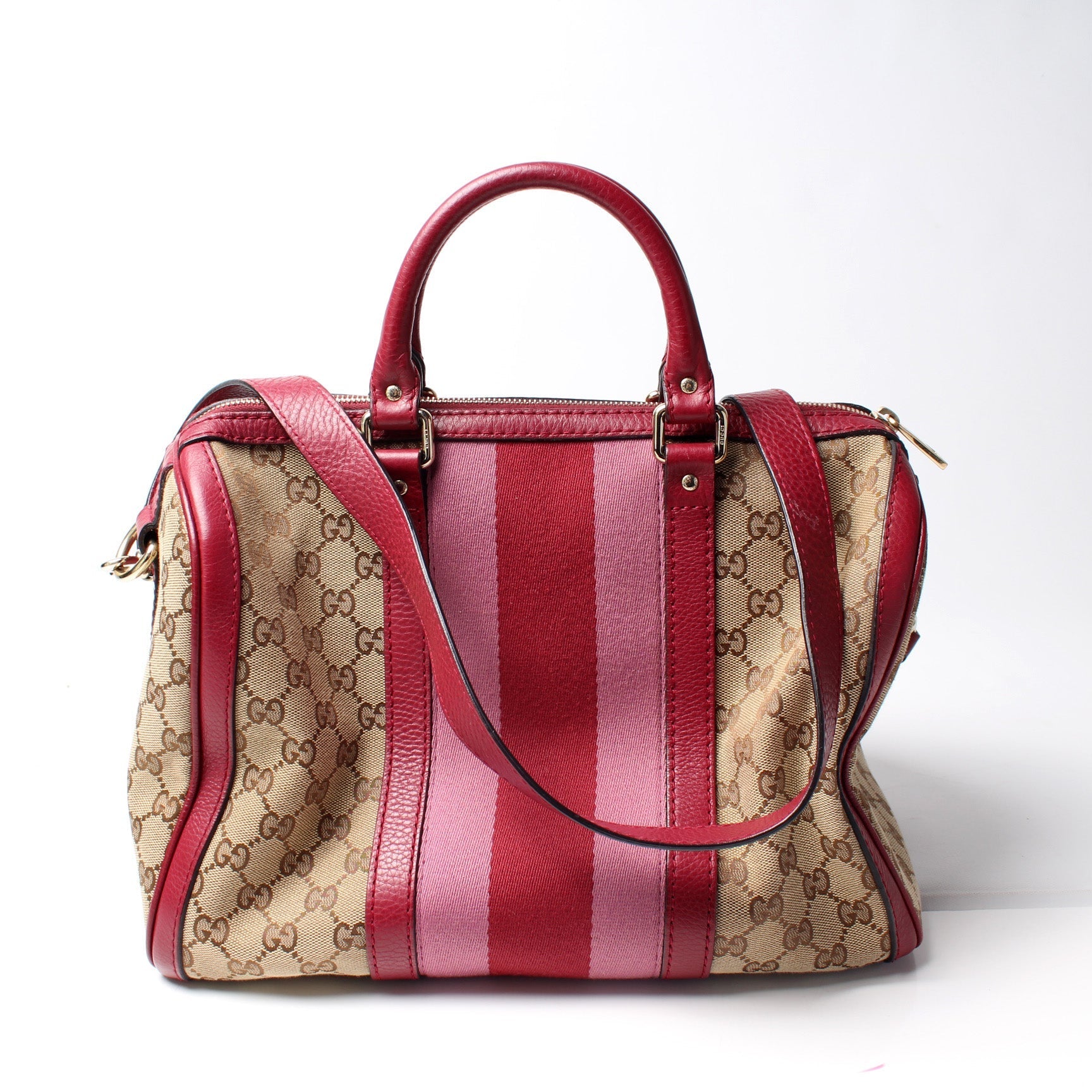 Gucci Boston GG Canvas Bag