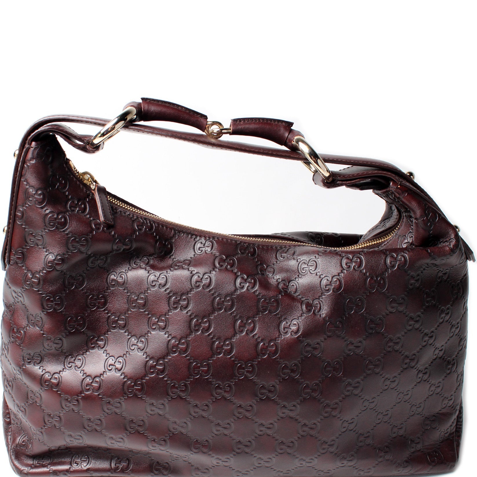 Gucci 115867 Horsebit LTH Hobo Bag