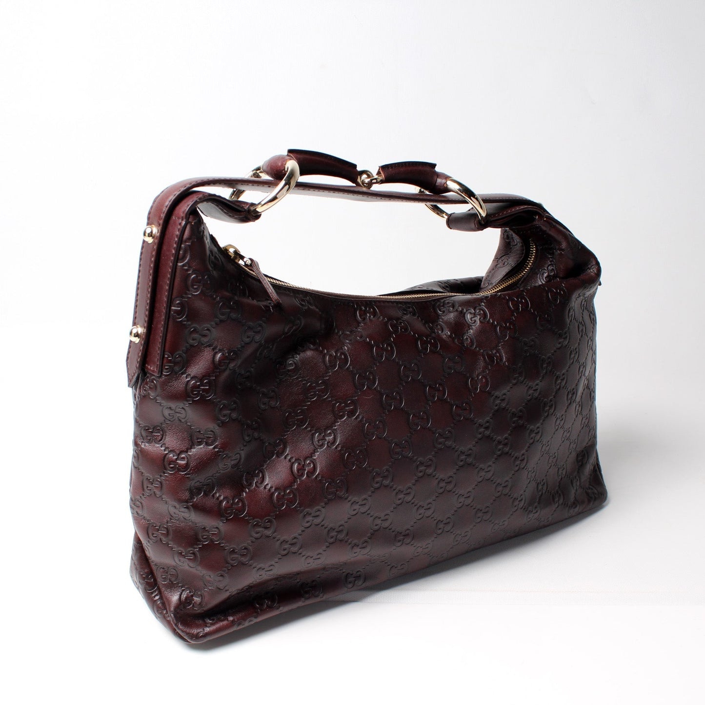 Gucci 115867 Horsebit LTH Hobo Bag