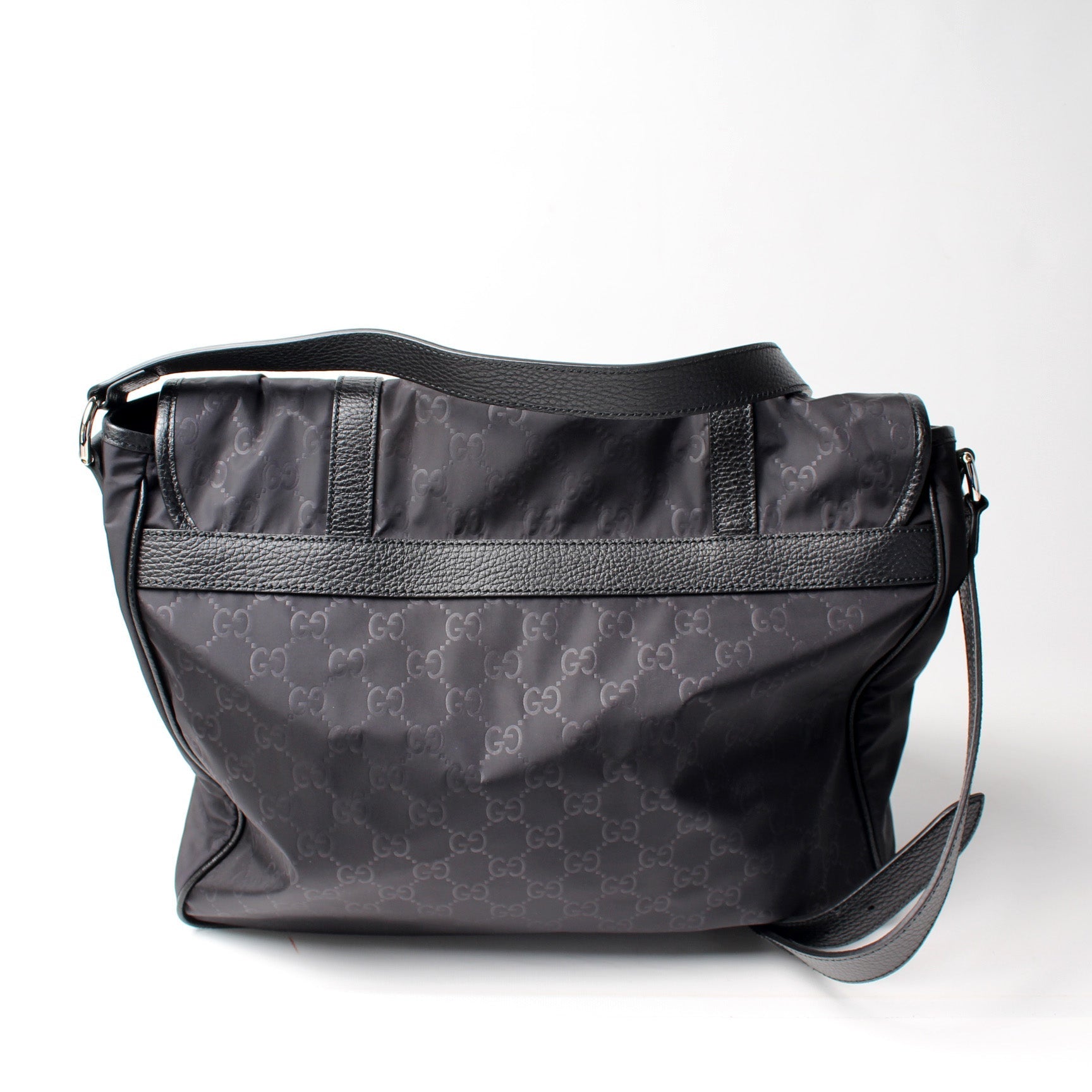 Gucci 510334 GG Nylon Messenger Bag
