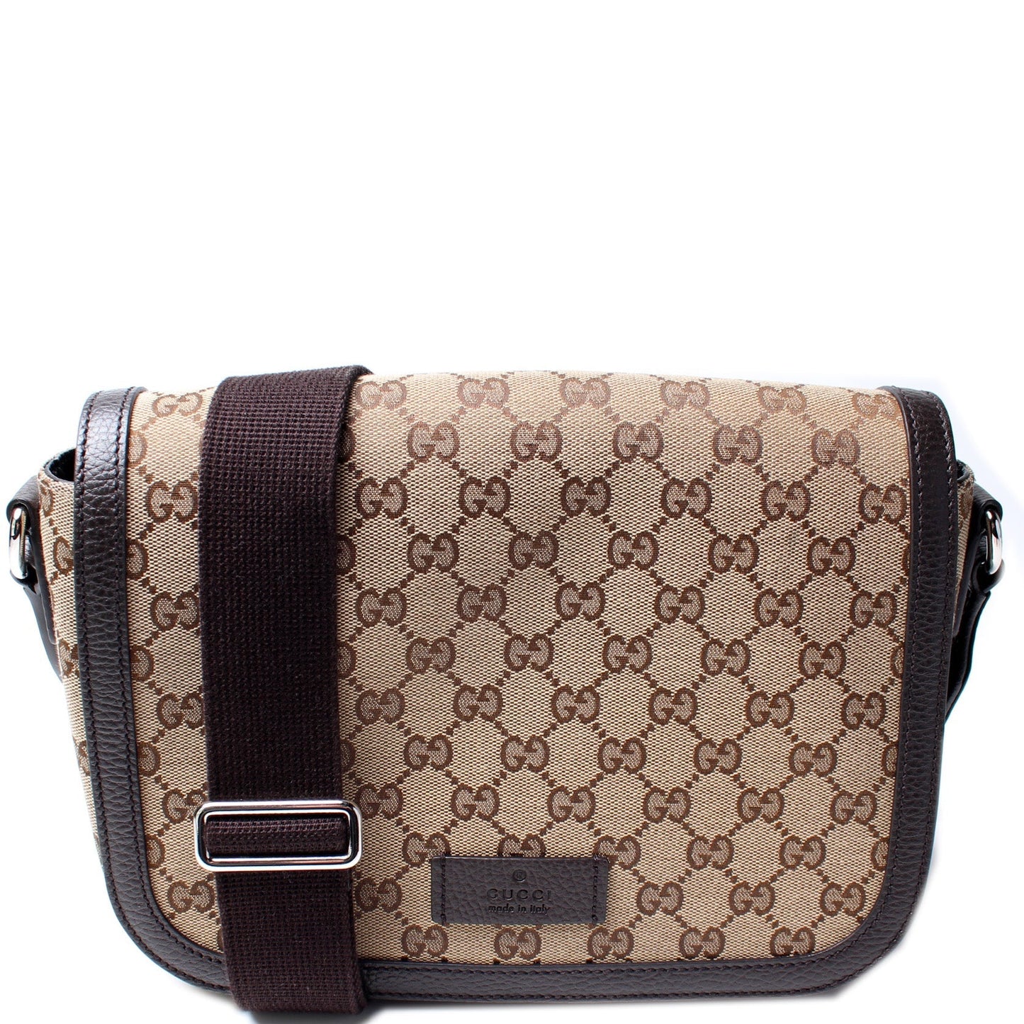 Gucci 449172 GG Canvas Messenger Bag