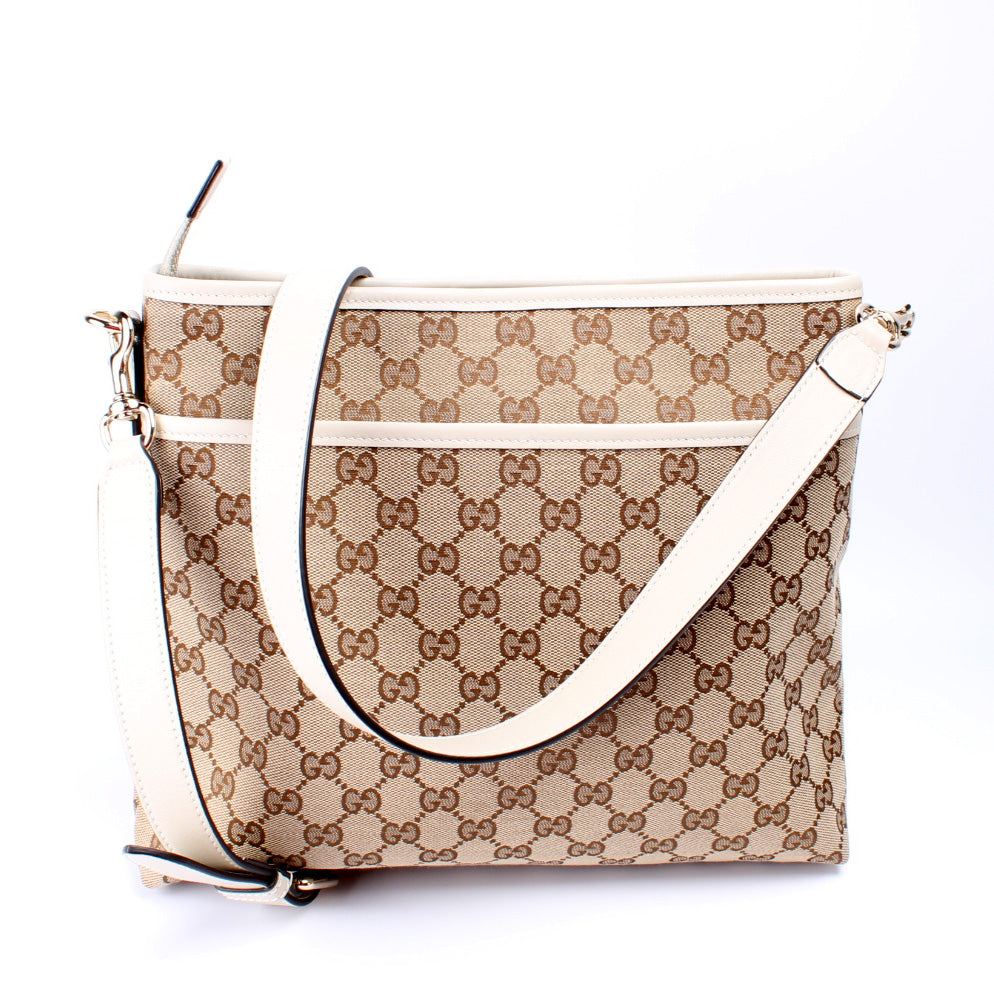 Gucci 388924 GG Canvas Crossbody Bag
