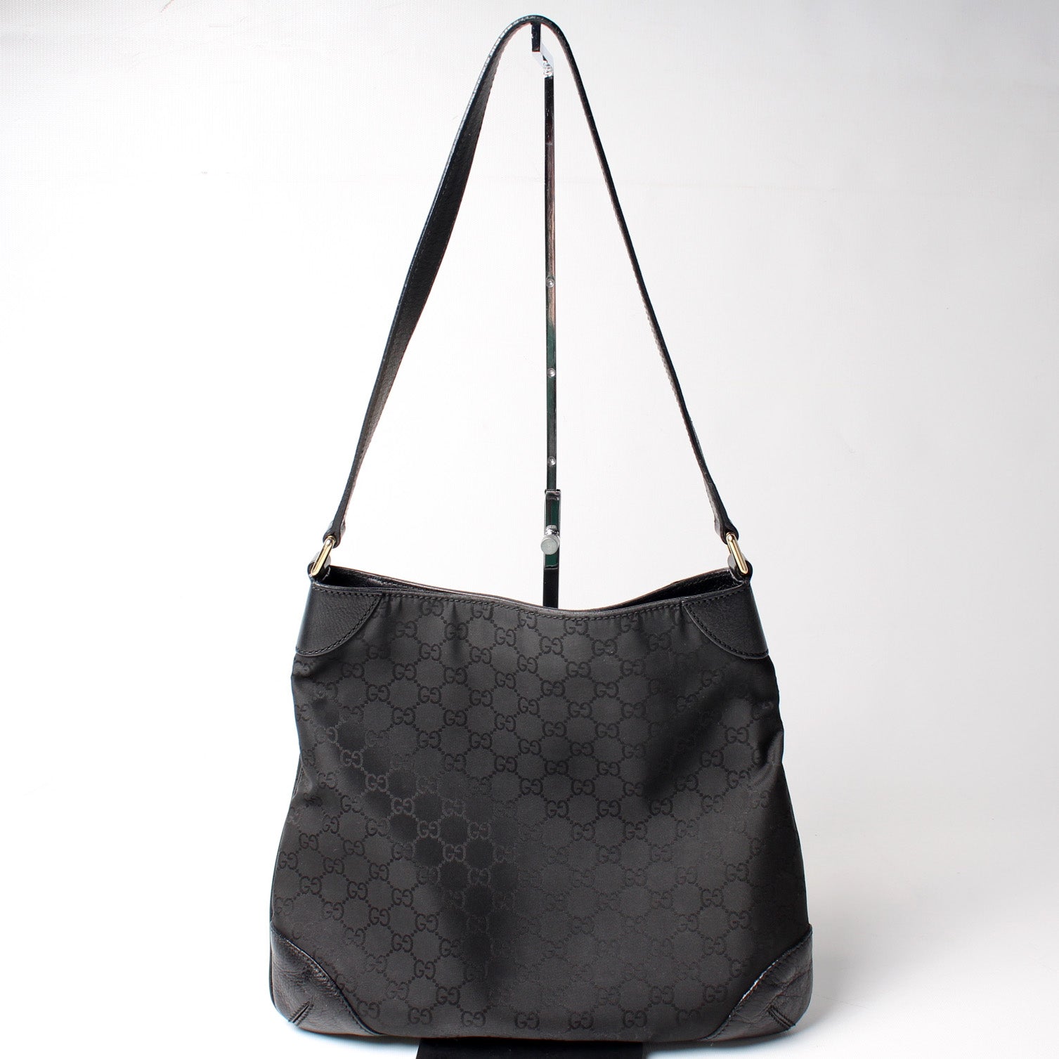 Gucci 257296 GG Canvas Hobo Bag