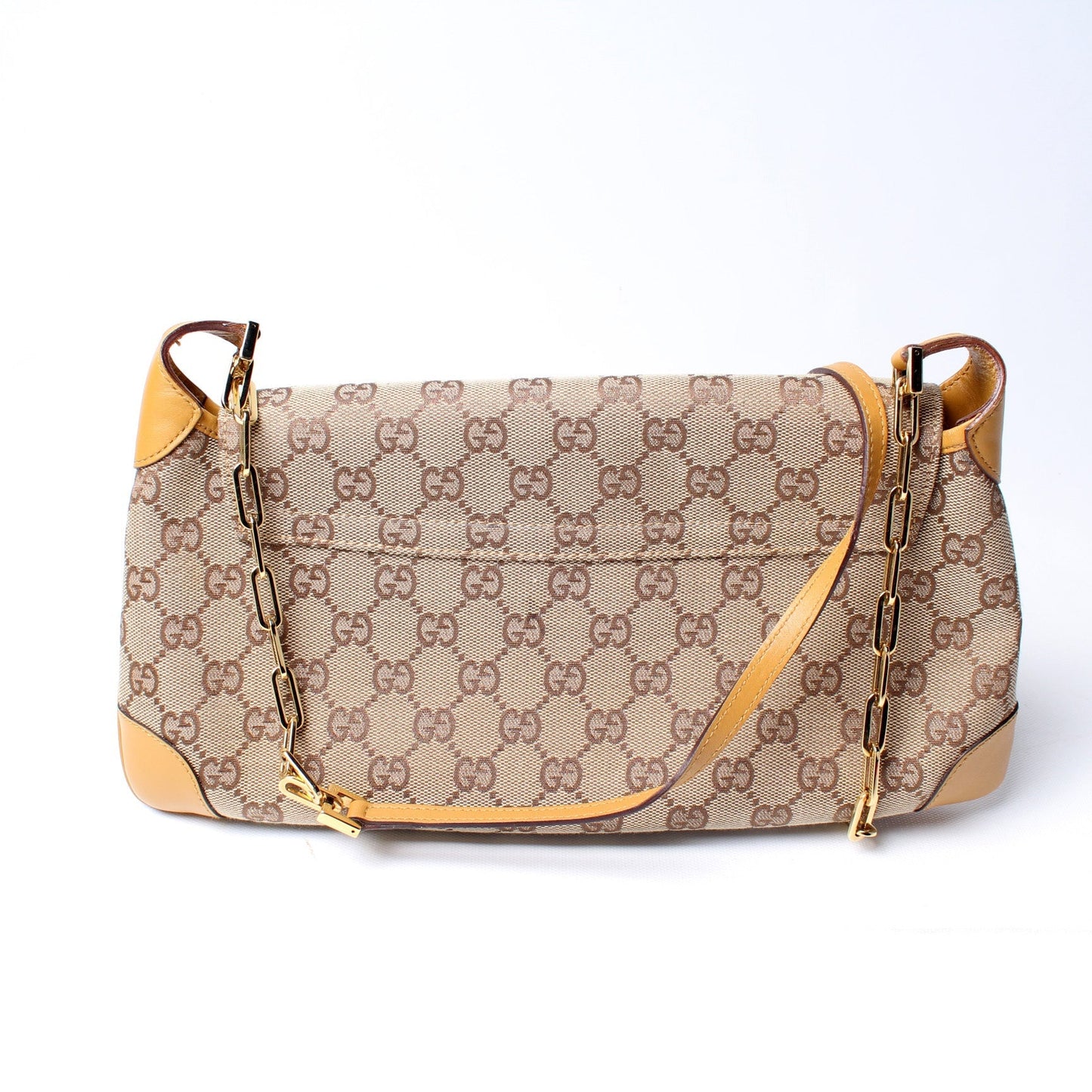 Gucci 0001.4113 GG Canvas Tiger Drop Bag