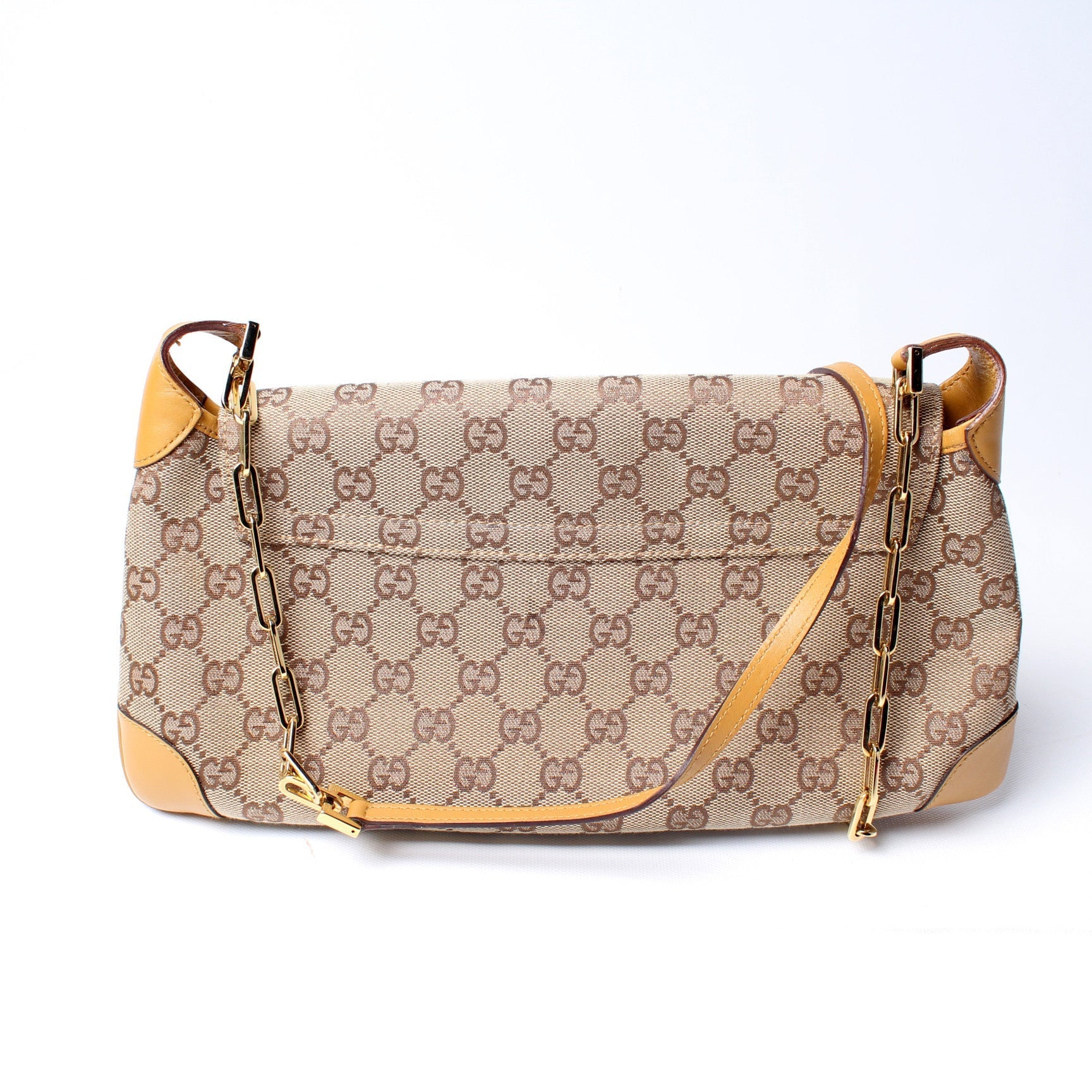 Gucci 0001.4113 GG Canvas Tiger Drop Bag