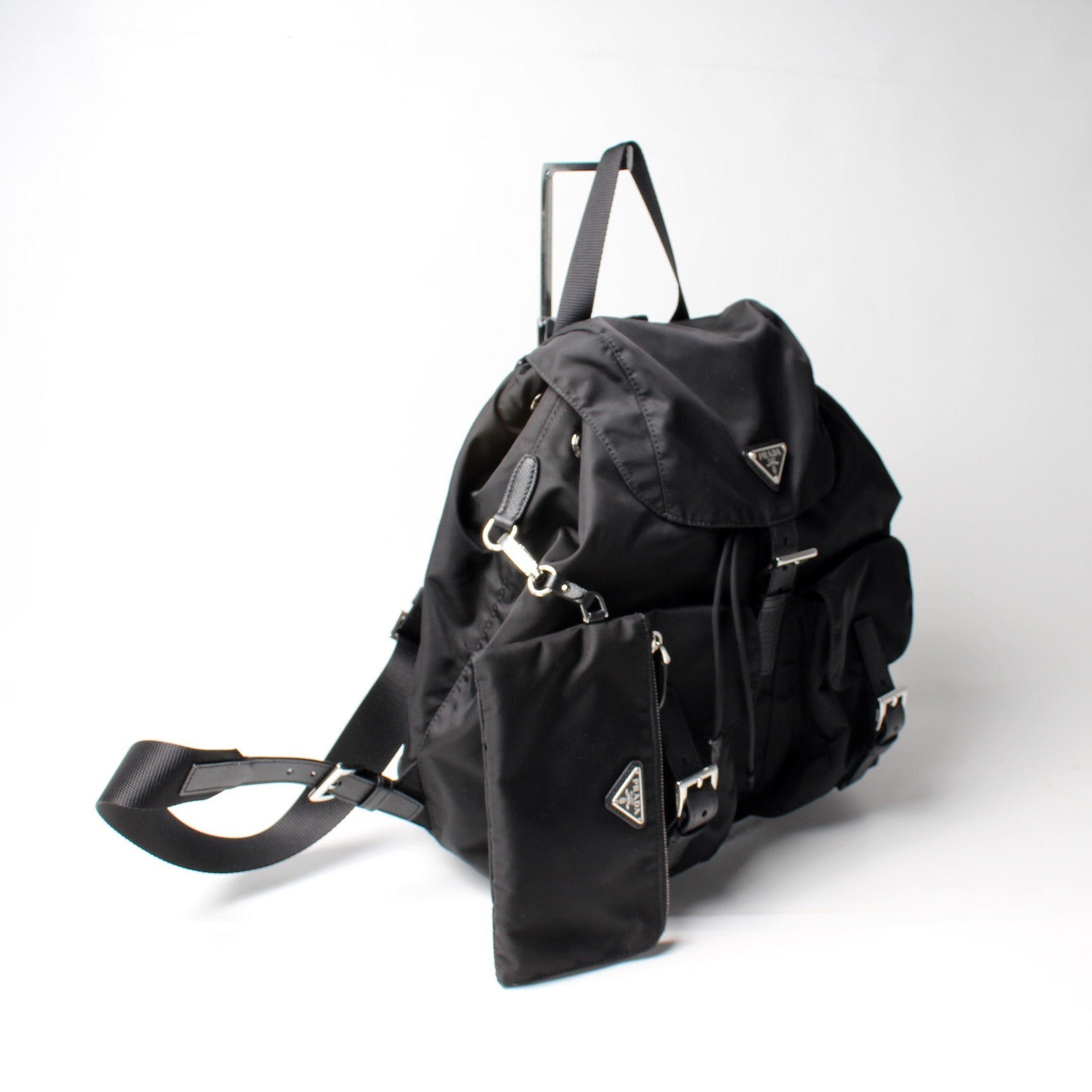 Prada Nylon Medium Backpack Bag
