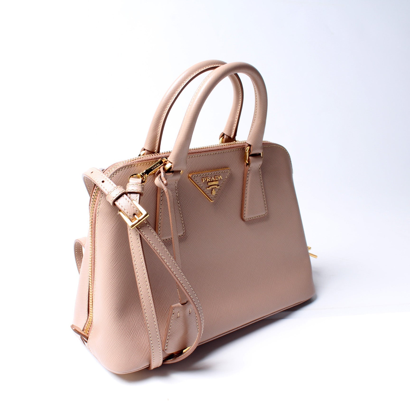 Prada Saffiano Lux Promenade Small Bag