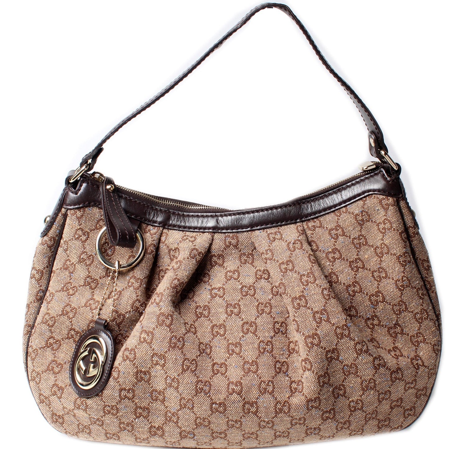 Gucci 232955 Sukey Canvas Hobo Medium Bag