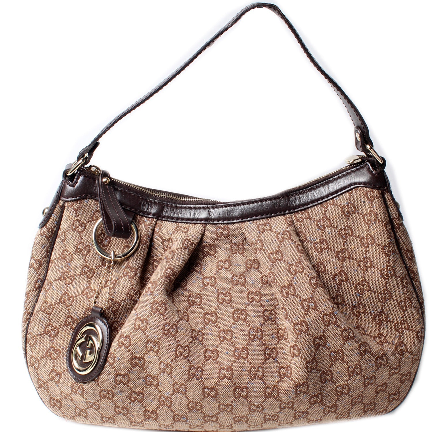 Gucci 232955 Sukey Canvas Hobo Medium Bag