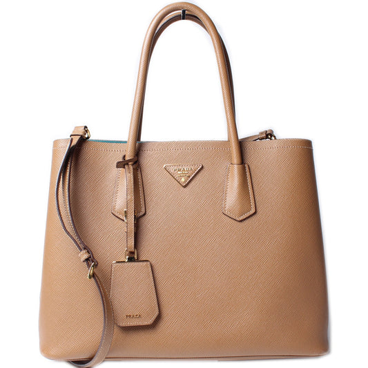 Prada Saffiano Cuir Double Large 1BG756 Bag